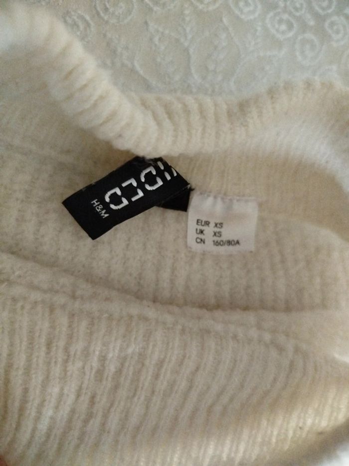 Pull blanc - photo numéro 3
