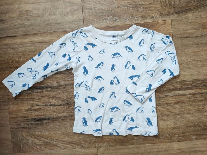 Lot Petit Bateau 5 ans thème pingouin combinaison pyjama éponge - photo numéro 6