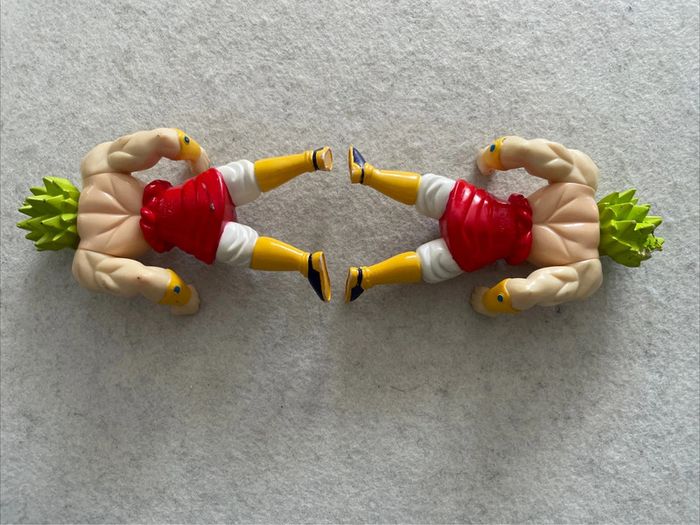 Vintage AB 1989 DBZ Dragon Ball Z Figure Super Guerrier Articulé N°18 BROLY - photo numéro 5