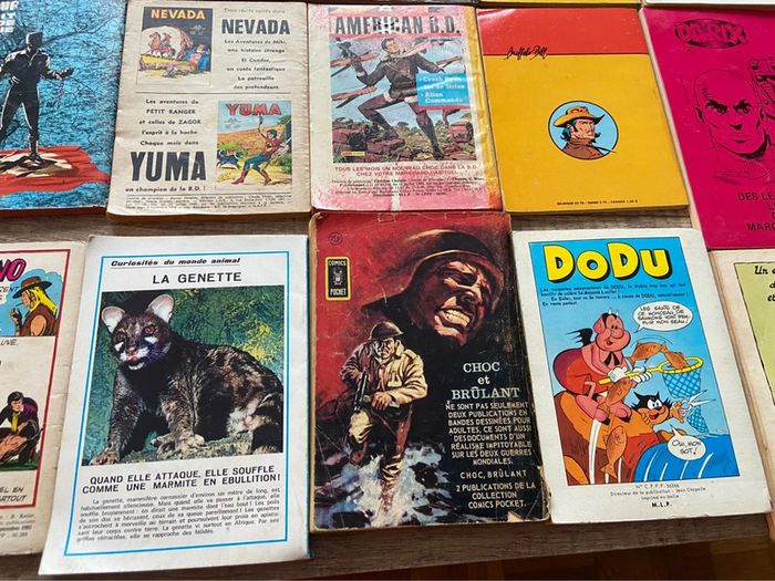 Lot de 21 bd comics petit format - photo numéro 16
