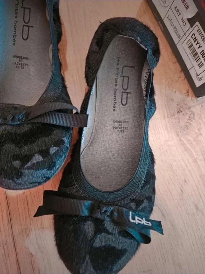 Ballerines réf Ella poulain noir les petites bombes neuve - photo numéro 2