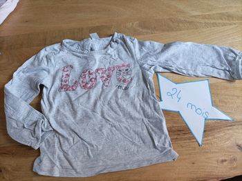 Haut ml love 24 mois