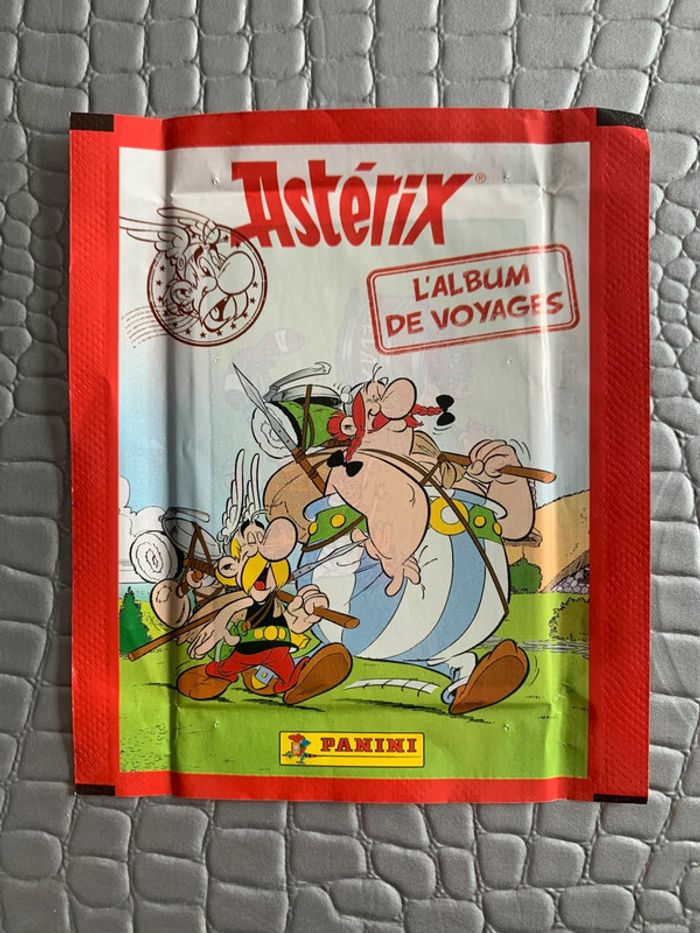 Autocollants Astérix l’album de voyages