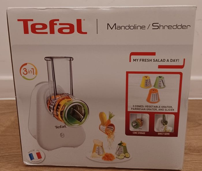Mandoline tefal -Râpe légumes électrique -mini hachoir de légumes