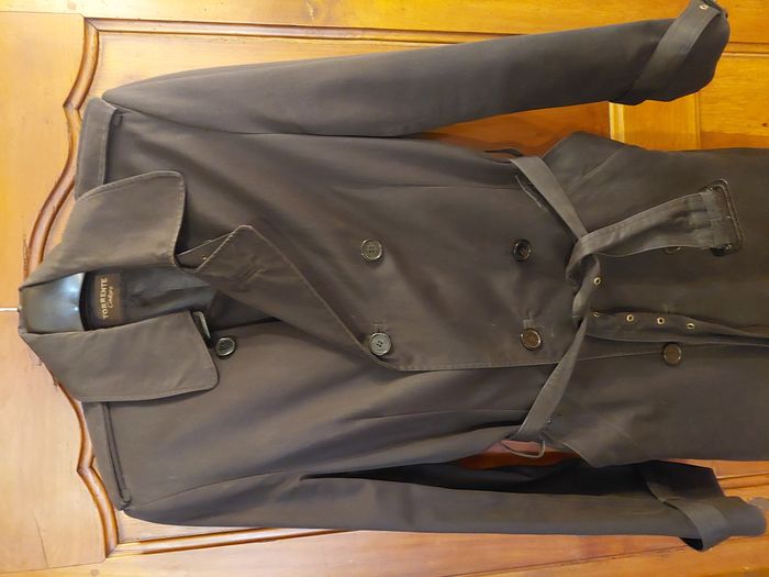 Manteau long homme noir Torrente