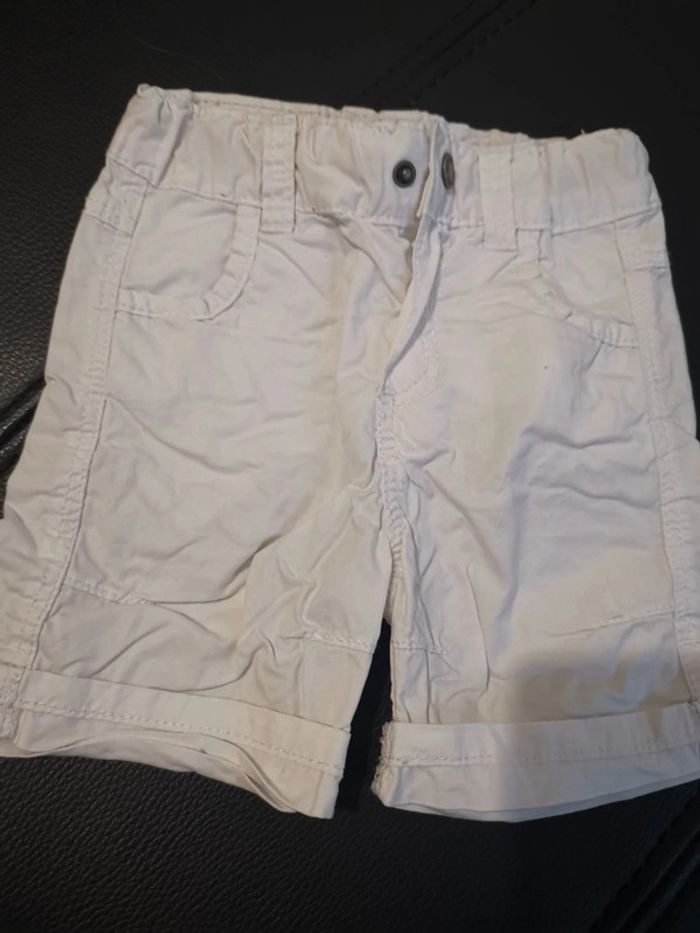 Short Obaibi 6 mois blanc