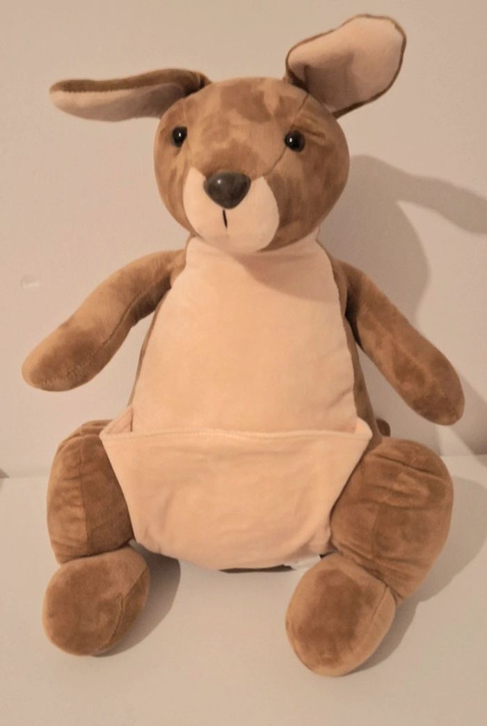 Peluches maman et bébé Kangourou - photo numéro 3