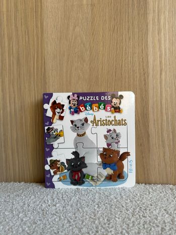 Livre puzzle les aristochats