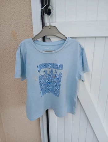 Tee-shirt filles gémo taille 8 ans 