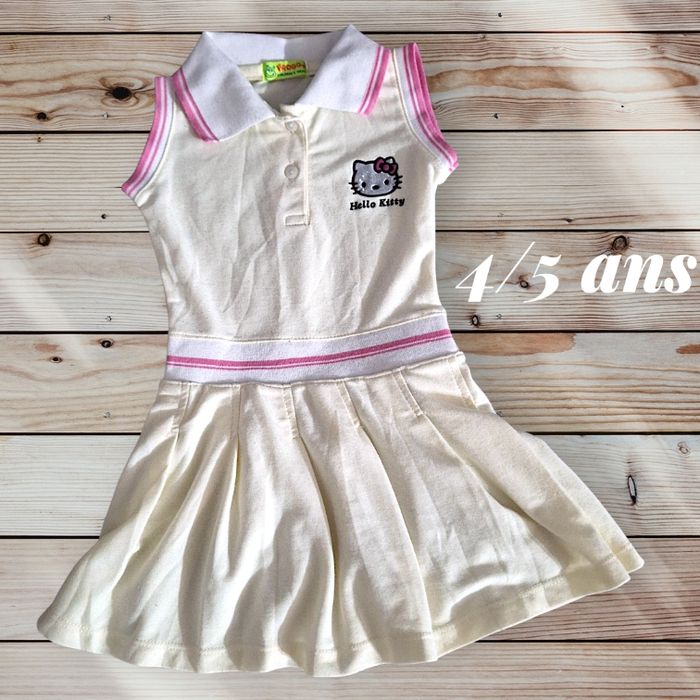 🌸💖 Robe d’été Hello Kitty – Froggy Children Wear – Taille 4/5 ans 💖🌸