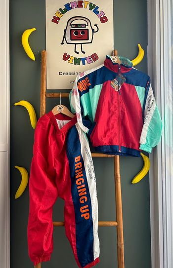Ensemble survêtement vintage USA 7-9 ans