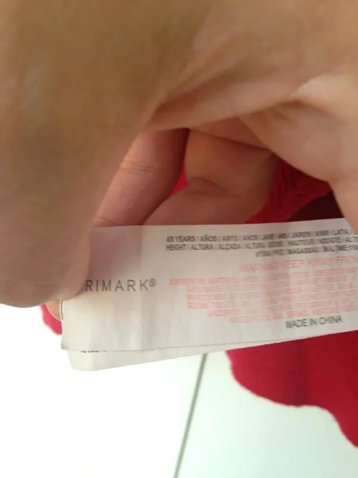 Robe col rond manches longues hiver 4-5ans 110cm Primark - photo numéro 8