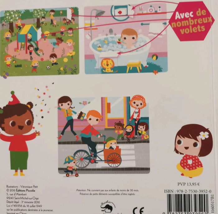 Le livre 📙 de  ma  semaine,  rigide,  avec  50 volets - photo numéro 14