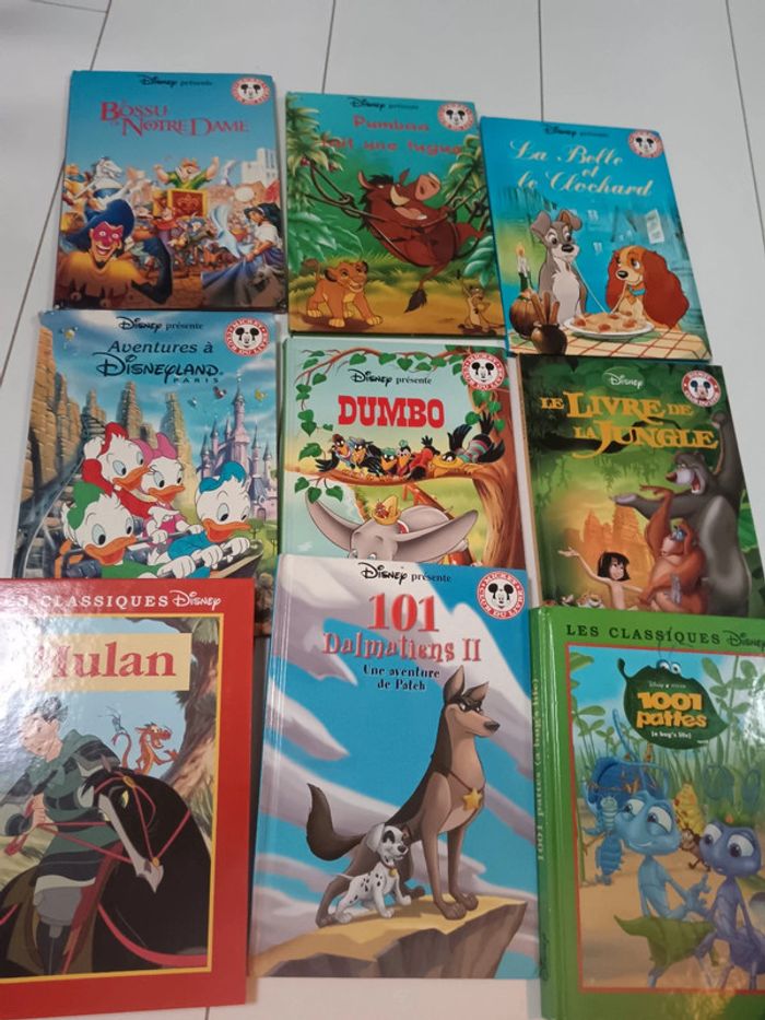 Lot livres Disney