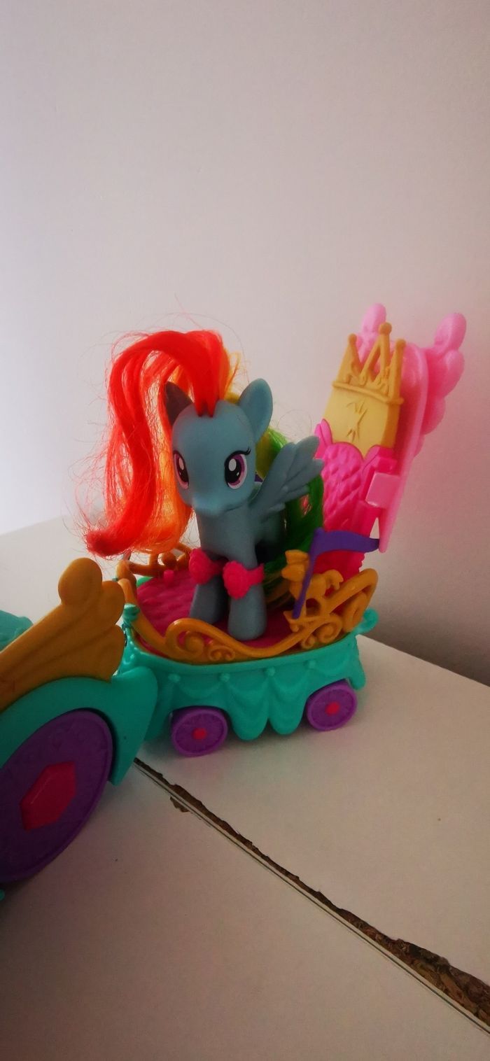 Lot voiture carosse petit poney - photo numéro 4