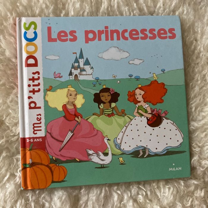 Livre mes p’tit docs les princesses