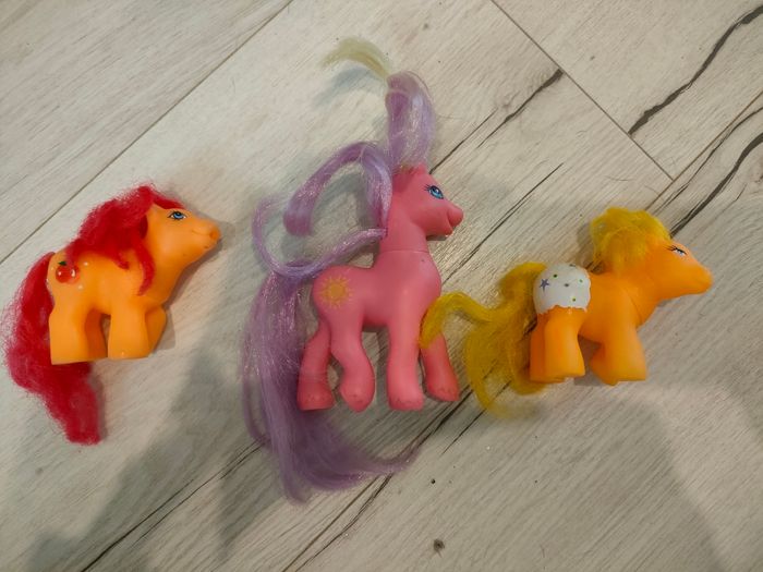 3 poneys