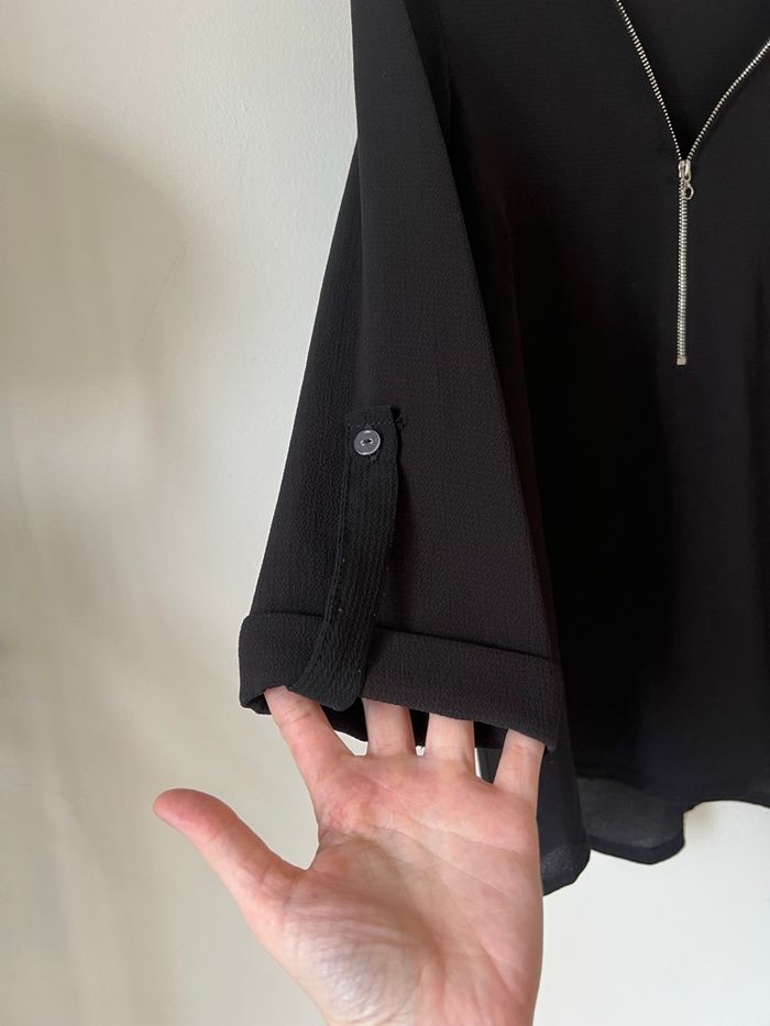 Haut manches longues noir Miss Glammy - photo numéro 5