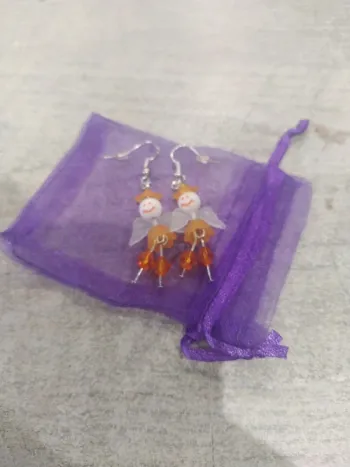 Boucle d'oreille petite fée