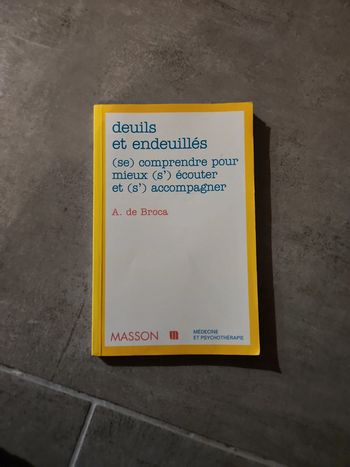 Livre : Deuils et endeuillés