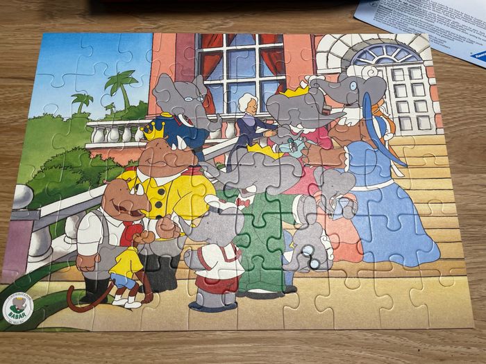 Puzzle Babar - photo numéro 4
