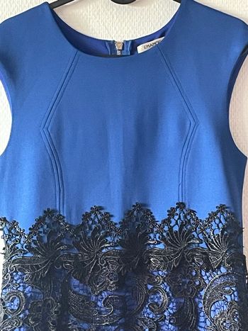 Robe bleue et noire EMAMODA Paris – Taille M