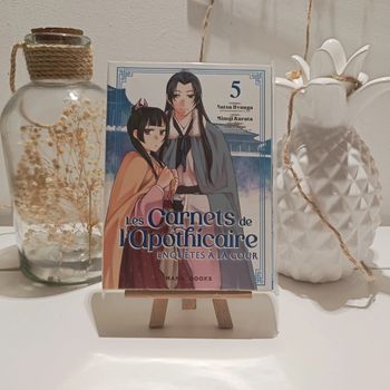 Manga les carnets de l'apothicaire tome 5 édition limitée exclusive comptoir du rêve