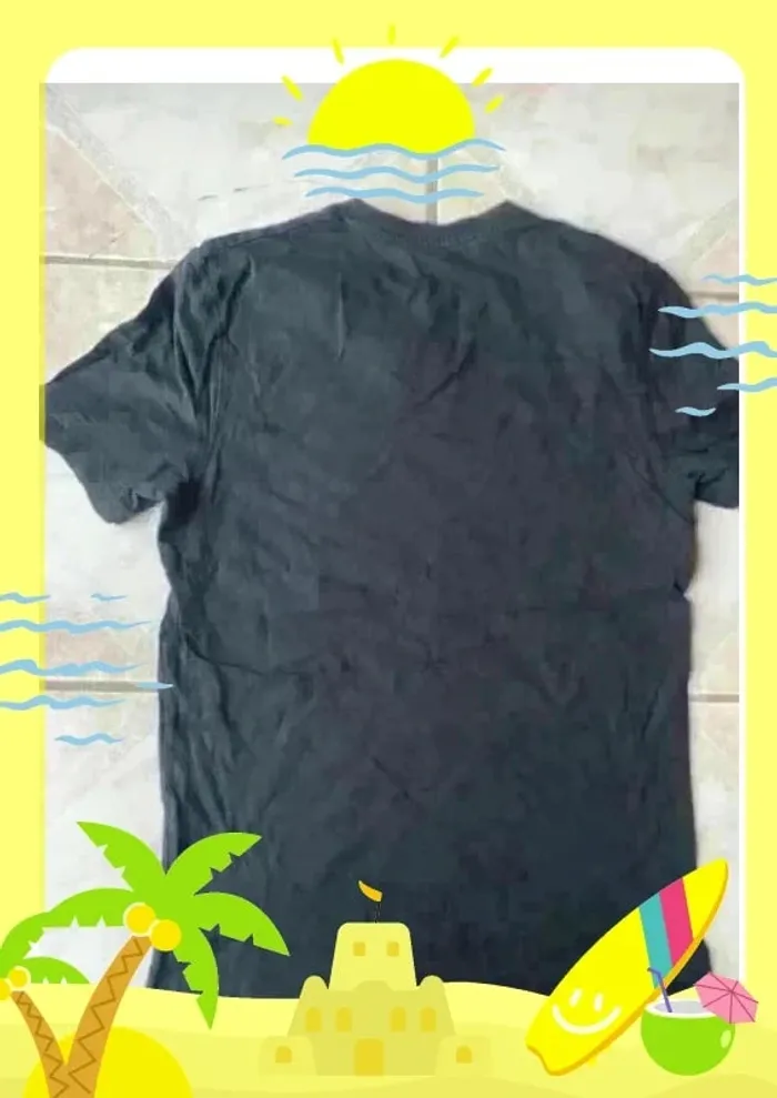 T shirt noir Celio S - photo numéro 2