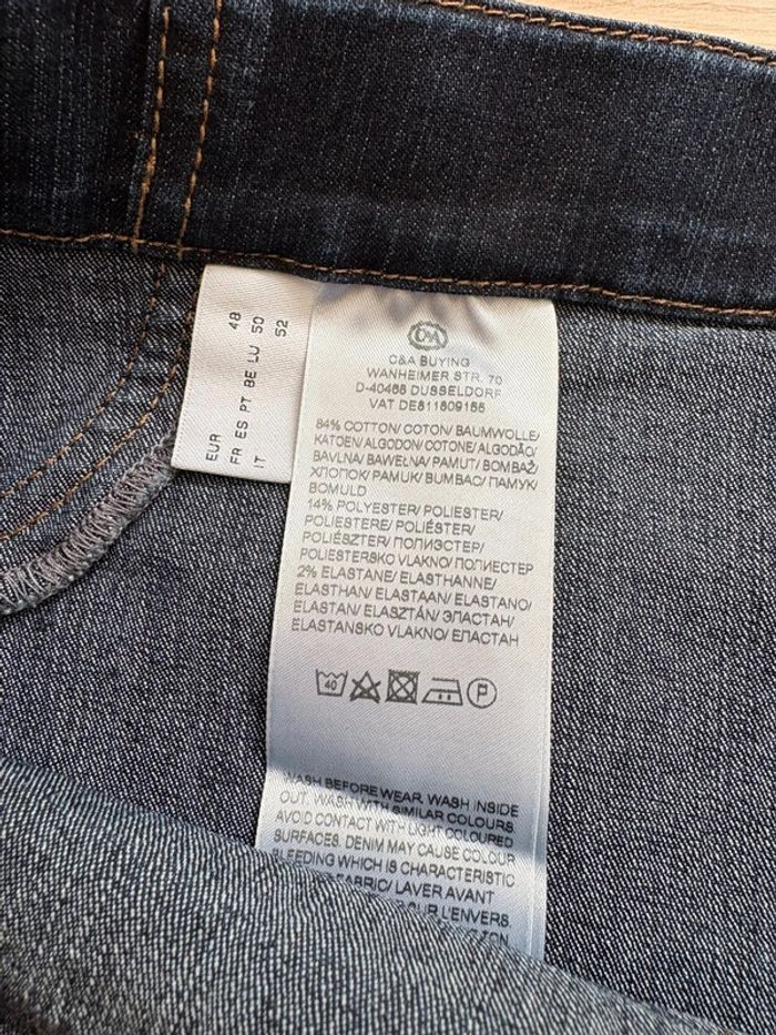 Jupe en jean C&A – Taille 50 neuve - photo numéro 3