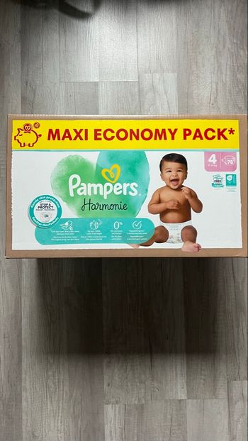 Pampers harmonie taille 4