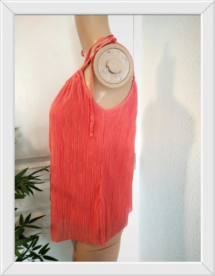 Top corail Camaïeu taille xs neuf - photo numéro 3