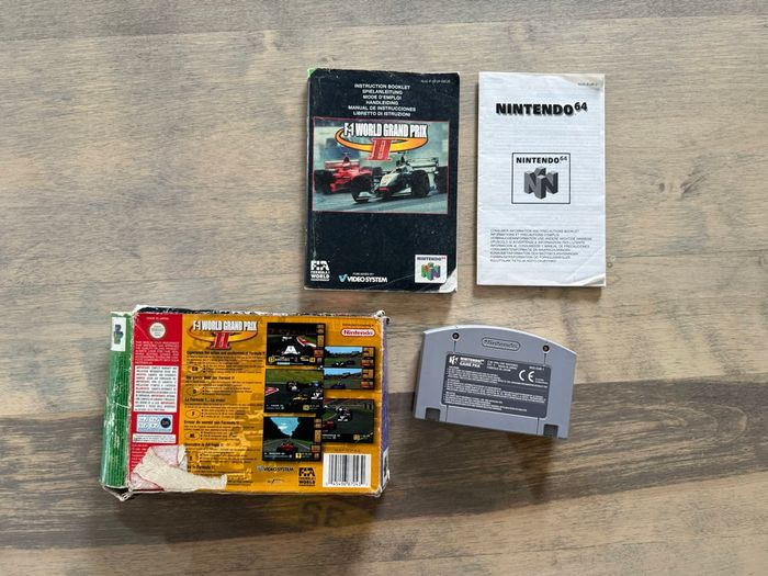 F1 World Grand Prix II Nintendo 64 Complet avec boîte et notices. - photo numéro 2