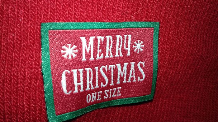 Bonnet de Noël avec pompon - Merry Christmas bonhommes de neige - T.U - Neuf - photo numéro 7