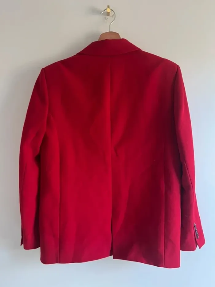 Blazer rouge Zara - photo numéro 2