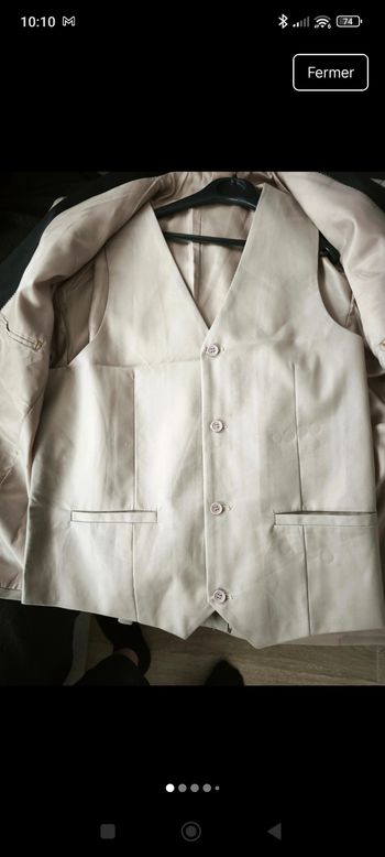 Costume complet trois pièces neuf