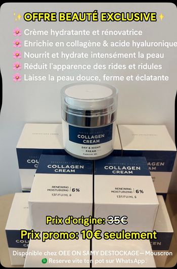 Crème  collagène