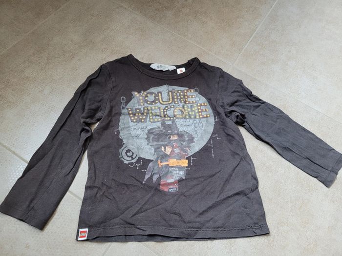 T-shirt manche longue h&m lego batman 2 ans 4 ans