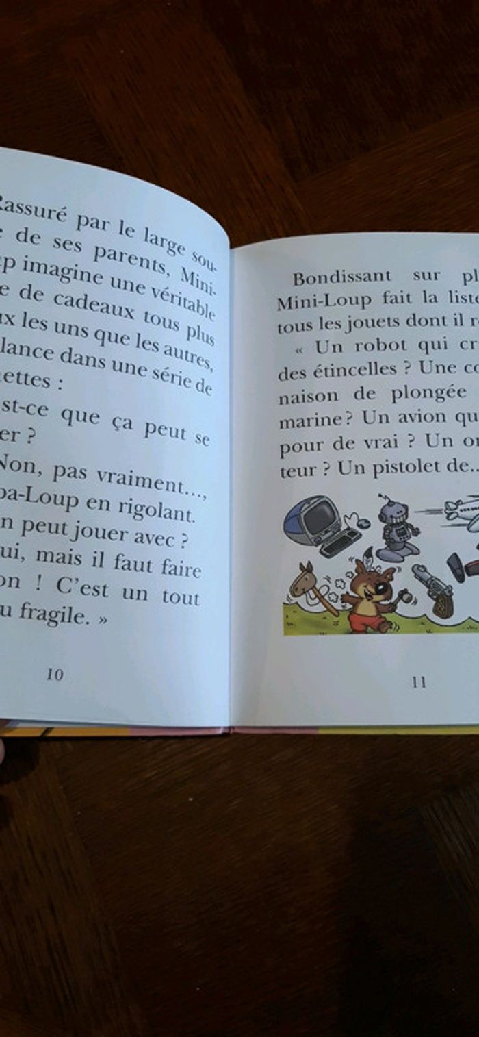 Livre mini loup et sa petite soeur - photo numéro 2