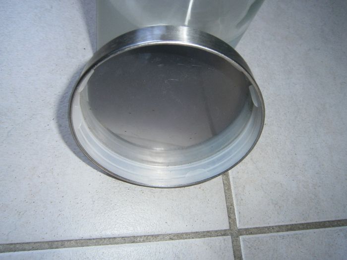 Bouteille en verre pour une plante - photo numéro 7