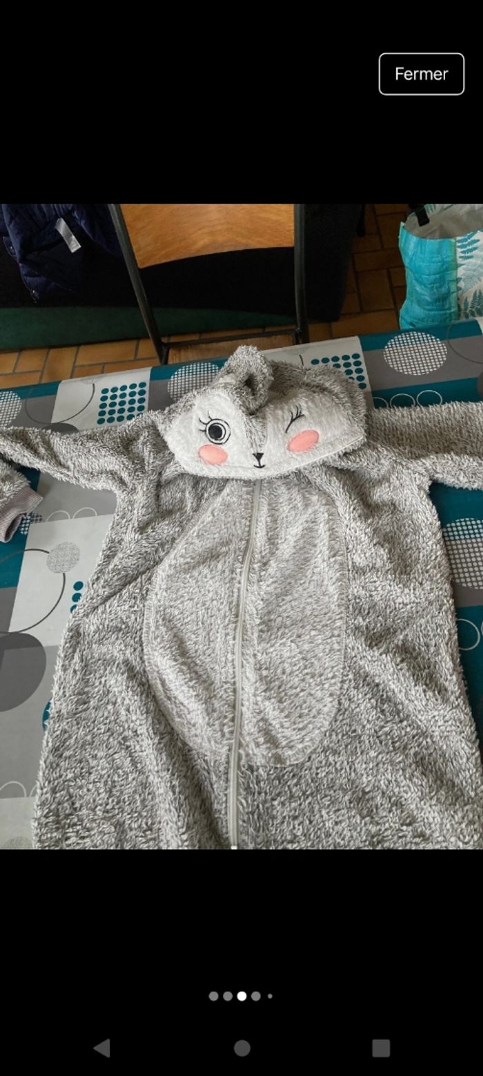 Combinaison surpyjama Gémo taille 10 ans - photo numéro 3