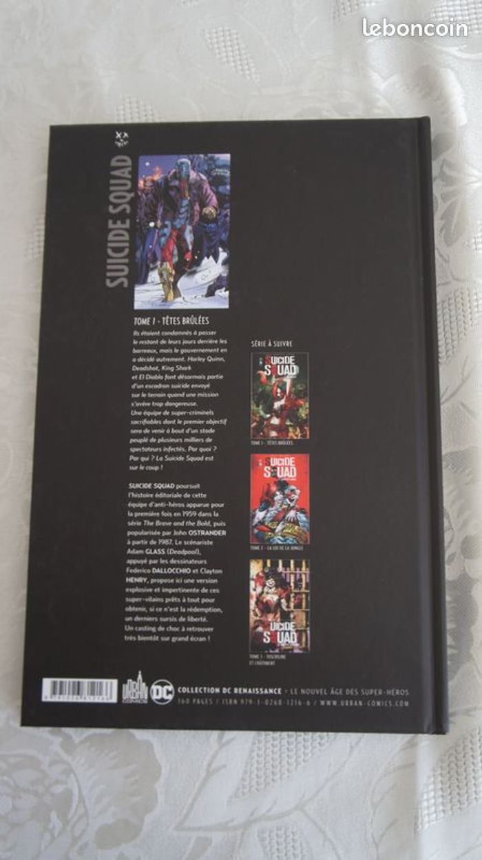 livre bande dessinées  Suicide squad  tome 1 - photo numéro 2