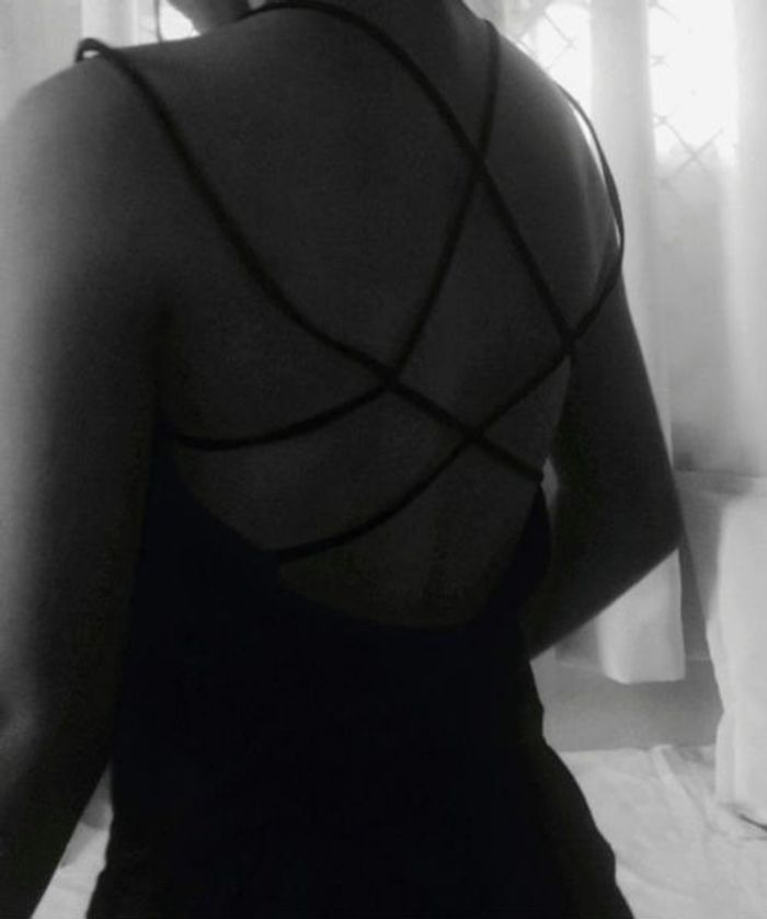 Robe de soirée noire Taille 42