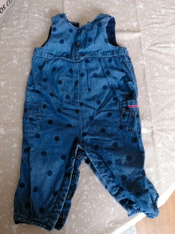 Combinaison pantalon en jean