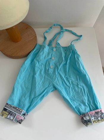 Salopette bleu original