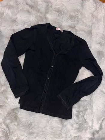 Gilet noir fille 8 ans du pareil au même