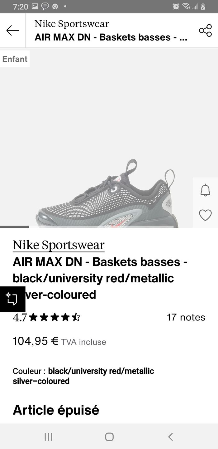 Baskets air max