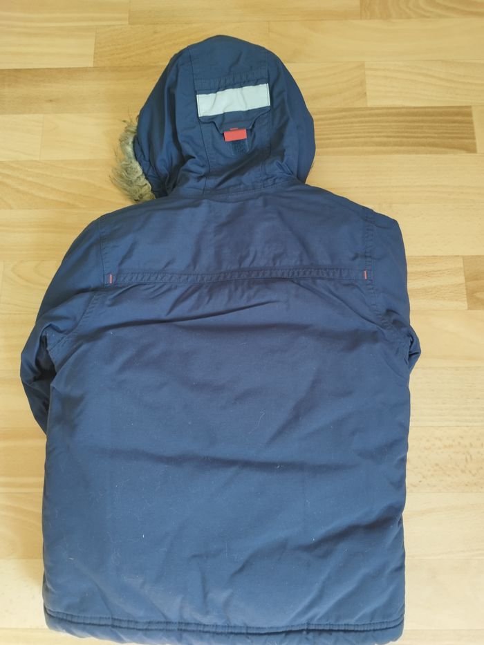 Manteau très chaud pour hiver garçon 4 ans bleu orange Quechua Decathlon - photo numéro 6