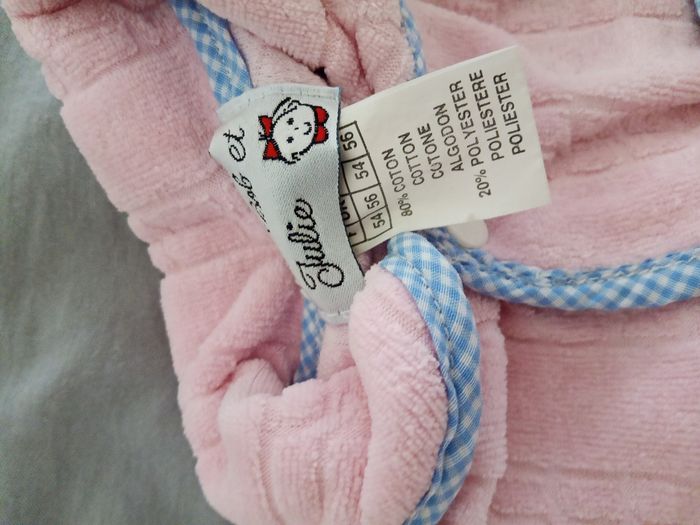 Pyjama rose T.54cm - photo numéro 4