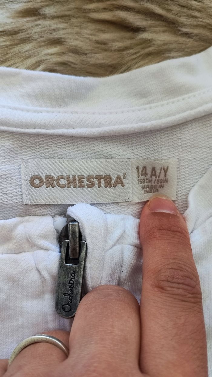 Gilet zippé orchestra 14 ans - photo numéro 3