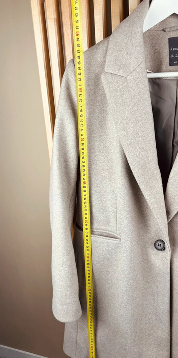Manteau beige clair primark taille 40 L - photo numéro 9